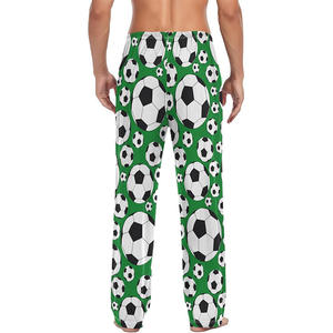 Pantalon de pyjama Green Series unisexe, vêtements de nuit de haute qualité, impression par sublimation, vêtements de nuit, couleur vive, style décontracté, pyjama ample - Product Image 3