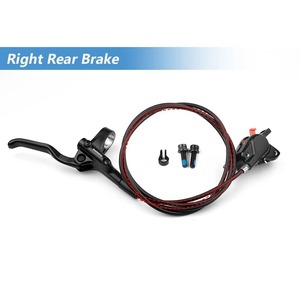 Kit <span class=keywords><strong>de</strong></span> <span class=keywords><strong>frein</strong></span> à disque <span class=keywords><strong>hydraulique</strong></span> MT200 avant/arrière, étrier en alliage léger pré-épuré, rotor 180 mm, huile minérale, <span class=keywords><strong>VTT</strong></span>/Vélo électrique, OEM disponible - Product Image 6