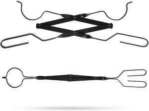 New Arrival Top Pick <strong>Fire</strong> Pit <strong>Tools</strong> for Outdoor Fireplaces Includes Log Grabber and Firewood Tongs Fireplace Accessories <strong>Sets</strong> - Product Image 4