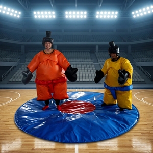 Combinaisons de lutte <span class=keywords><strong>sumo</strong></span> gonflables populaires en mousse PVC pour enfants et adultes, faciles à installer, taille et capacité personnalisables - Product Image 1