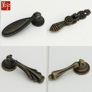 Poignée de meuble Chengyu en alliage de zinc, style européen, levier de tiroir décoratif durable - Product Image 2