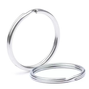 304 thép không gỉ khẩu độ Keychain, xe vòng chìa khóa chủ, phụ kiện tự làm - Product Image 5