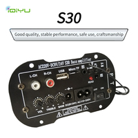 S30 25W Karaoke Dijital Güç Amplifikatörü Kartı 8-12 İnç Hoparlör Ev İçin Çok Fonksiyonlu