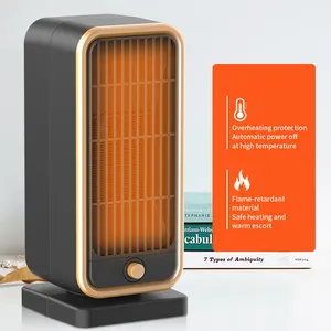 Huishoudelijke Ruimte Heater 500W Oververhittingsbeveiliging Thermostaat Draagbare Elektrische Ventilator Kachel Voor Indoor Desktop Kamer Home