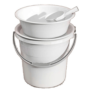 Household thickened large-sized plastic bucket, portable plastic bucket, student dormitory foot <b>bath</b> bucket, water <b>storage</b> - Product Image 5