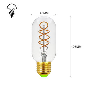 New <strong>E14</strong> E12 <strong>Led</strong> Flexible Filament Lamp AC220-240V 4W <strong>Led</strong> Filament Bulb Lamp - Product Image 5