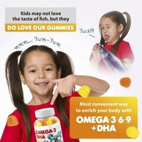 OEM/ODM Marque Privée Haute Qualité Soutien Immunitaire Omega Multivitamines Enfants 90 Bonbons Gommeux