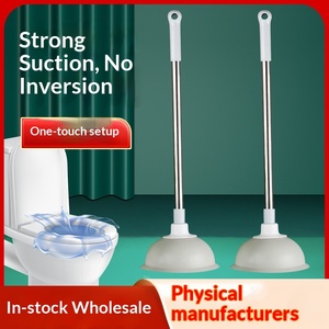 Potente desatascador de inodoros con rosca y copa de TPR, modelo 8083, para <span class=keywords><strong>desatascar</strong></span> inodoros - Product Image 2