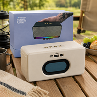 Dual-Driver RGB-Lautsprecher BT 5.3 16W Tragbarer Kabelloser Audio-Player mit USB TF FM für Reisen Großhandel OEM ODM