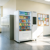 Distributeur automatique intelligent de boissons et de snacks avec surveillance à distance
