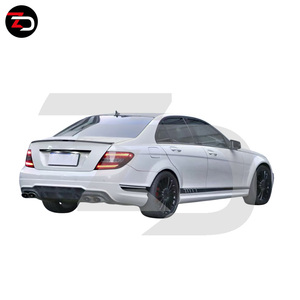 2008-2014 pour 1:1 <span class=keywords><strong>C63</strong></span> Kit Carrosserie avec Pare-chocs Avant Ailes Jupes Latérales Pare-chocs Arrière Capot pour <span class=keywords><strong>Mercedes</strong></span> Classe C W204 <span class=keywords><strong>C63</strong></span> C200 C300 - Product Image 6