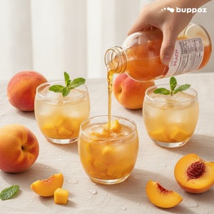 น้ำเชื่อมผลไม้น้ำเชื่อมพีช - Product Image 5