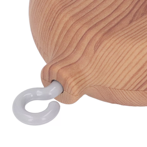 Boîte à musique électrique d'aspect bois en matériau ABS robuste et sûr avec 35 modes de chanson 3 pour cadeau de pépinière d'anniversaire de bébé - Product Image 4