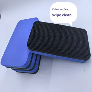 Gomme magnétique pour <span class=keywords><strong>tableau</strong></span> blanc <span class=keywords><strong>et</strong></span> <span class=keywords><strong>tableau</strong></span> noir, gomme à <span class=keywords><strong>craie</strong></span> en <span class=keywords><strong>feutre</strong></span>, modèle 8002, taille 9*5*1.4, fabricant en gros - Product Image 2