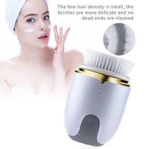 Waterproof <b>Vibrating</b> Electric Exfoliating Spin Facial <b>Mini</b> Face Cleansing Brush - Product Image 3