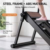 Mini Stepper d'Exercice Pliable pour la Maison, Appareil de Fitness Aérobique pour l'Entraînement en Montagne