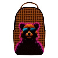 Sac à dos coloré effet éclaboussures de peinture graffiti, fournisseur OEM, sac à dos étudiant, sac d'école pour les voyages quotidiens, sac à dos décontracté pour l'extérieur
