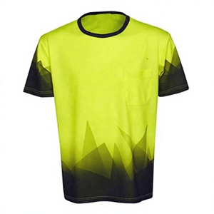 เสื้อยืดคอกลมแขนสั้นสำหรับฤดูร้อน เป็นมิตรกับสิ่งแวดล้อม ระบายอากาศได้ดี คุณภาพสูง รับสั่งทำ พิมพ์ลายดิจิทัล ราคาขายส่ง สำหรับผู้ชาย - Product Image 1