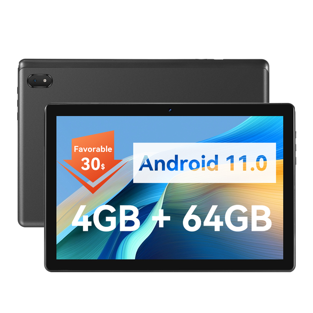 High-Performance 2MP+5MP 10.1" Android 10 Tablet PC 4GB RAM 64GB ROM RK3566 Quad-Core Wi-Fi Professional Use OEM Factory