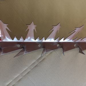 Espigas de pared de dientes de tiburón de alta seguridad, espigas de pared galvanizadas en caliente, espiga de pared antiescalada - Product Image 2