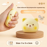 Mainan Squishy Kucing Zoey Lucu Bentuk Kotak dari Busa PU, Slow Rising, Sensorik, untuk Anak-anak & Dewasa Grosir
