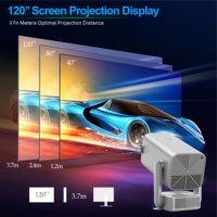 X88 Proyector de Video LED Mini para Cine en Casa, con Sistema Android 13, Resolución Nativa 1080p, WiFi, el Más Vendido