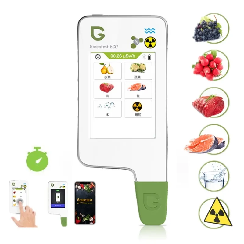 Greentest ECO6T Food Nitrate Water Quality Nuclear Radiation Environmental Detector With Timer