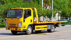 รถยกพ่วงแบบแบน ISUZU 6 ตัน สำหรับกู้ซากและลากจูง - Product Image 6
