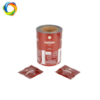 Film d'aluminium pour sachets de café, film de lamination pour emballage de sachets de café, rouleau de film