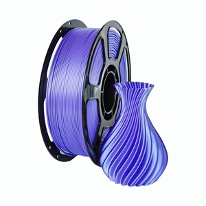 Filament PLA Soie Monochrome pour Imprimante 3D, 1KG, Couleur Soie Violette, Consommables d'Impression 3D pour Imprimante 3D FDM - Product Image 1