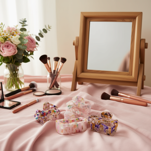 Pinza para el pelo West Highland de 9 cm para mujer, accesorio de moda para el cabello - Product Image 3