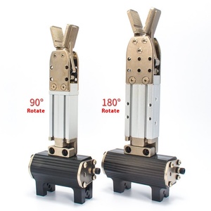 Pièces pneumatiques TX90, accessoires pour bras robotique, griffe rotative métallique, pince inversée, axe de rotation, groupe de cylindres - Product Image 5