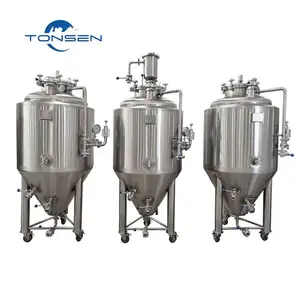 5bbl 10bbl minibrewery birra serbatoio di fermentazione conico fermentatore birra attrezzature