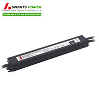 Lumière de placard ultra-mince 36w 48w Triac 5 en 1 Dimmable Étanche à la pluie 24v 60w Ip67 Alimentation LED 12v pour module LED