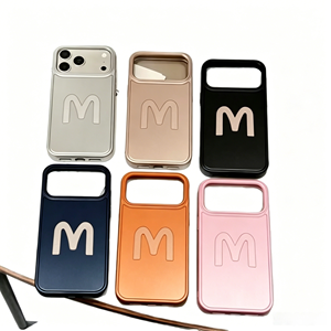 Étui de <span class=keywords><strong>téléphone</strong></span> de style designer 17Pro Max 16Pro MaxPU, étui de protection, tendance M - Product Image 3