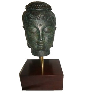 Bronze Bodhisattva Buddha Statue Handmade Religious Temple Figure HX466 Home Office Gift - Product Image 5
