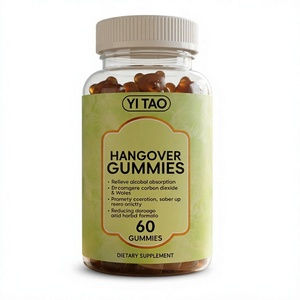 Private Label / OEM / ODM own-brand alcohol recovery supplement Vegan alcohol recovery <b>gummies</b> and anti-alcohol <b>gummies</b> - Product Image 1