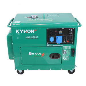 Générateur de courant domestique et industriel compact KDF6700T(-3/-3D) 5/5,5KW Monophasé/Triphasé - Product Image 2