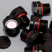 Soupapes de purge manuelles personnalisables haute température et haute pression pour gaz, à branchement direct, avec port M12, résistantes aux UV, MUTAI