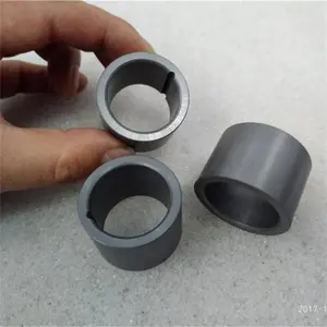 Carburo di silicio in ceramica boccola sigillo anello SIC manicotto in ceramica boccola tubo di protezione industriale tubo