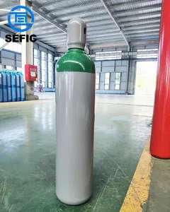 Mükemmel tedarikçi kaynak Argon gazı 5L 10L 14L 20L 27L 50L yüksek saflıkta 99.999% sıvı Argon Ar gaz silindiri