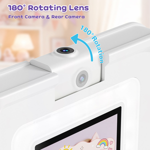 Cámara Digital con Huella Dactilar para Niños KC20 Secret Space, <span class=keywords><strong>Pantalla</strong></span> IPS <span class=keywords><strong>de</strong></span> 4.0 Pulgadas, 180 °   Lente Giratoria para Selfies con <span class=keywords><strong>Grabador</strong></span> <span class=keywords><strong>de</strong></span> Video - Product Image 4