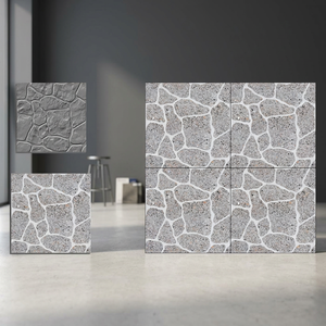 Dalles de stationnement en porcelaine robustes 16x16 pouces, exportation directe d'Éthiopie, 12 mm, en brique réfractaire, antidérapantes, pour revêtement de sol extérieur - Product Image 1
