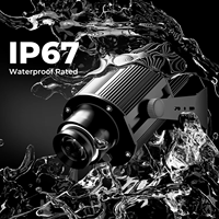 Proyector de Logotipo Personalizado, Proyector Gobo Impermeable para Exteriores, Luces LED de Publicidad de 40W 60W 100W 150W para Marca Empresarial