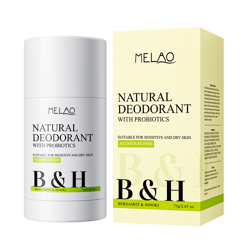 75g NATURAL DEODORANT STICK (BERGAMOT & HINOKI)