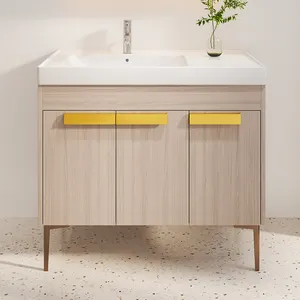 Vanities phòng tắm sang trọng Vanity tủ hiện đại washstand chậu rửa đứng Thiết kế phòng tắm vanities tủ cho Salon