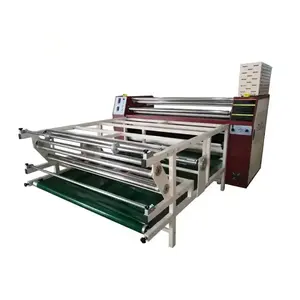 Digital high quality carpet sublimation roll roll fabric printing heat press machine