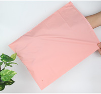 Sacs d'emballage en plastique CPE couleur mate dépolie avec fermeture éclair pour sous-vêtements, chaussettes et vêtements, personnalisables avec logo