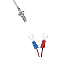Sensor de Temperatura de Alta Precisión RTD PT100 Tipo K, Sonda Termopar Flexible Anticorrosión