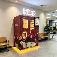 Distributeur automatique intelligent de jus de pomme frais 6000MAX : Retour sur investissement en 17 jours, gestion via application cloud, machine à fort profit
